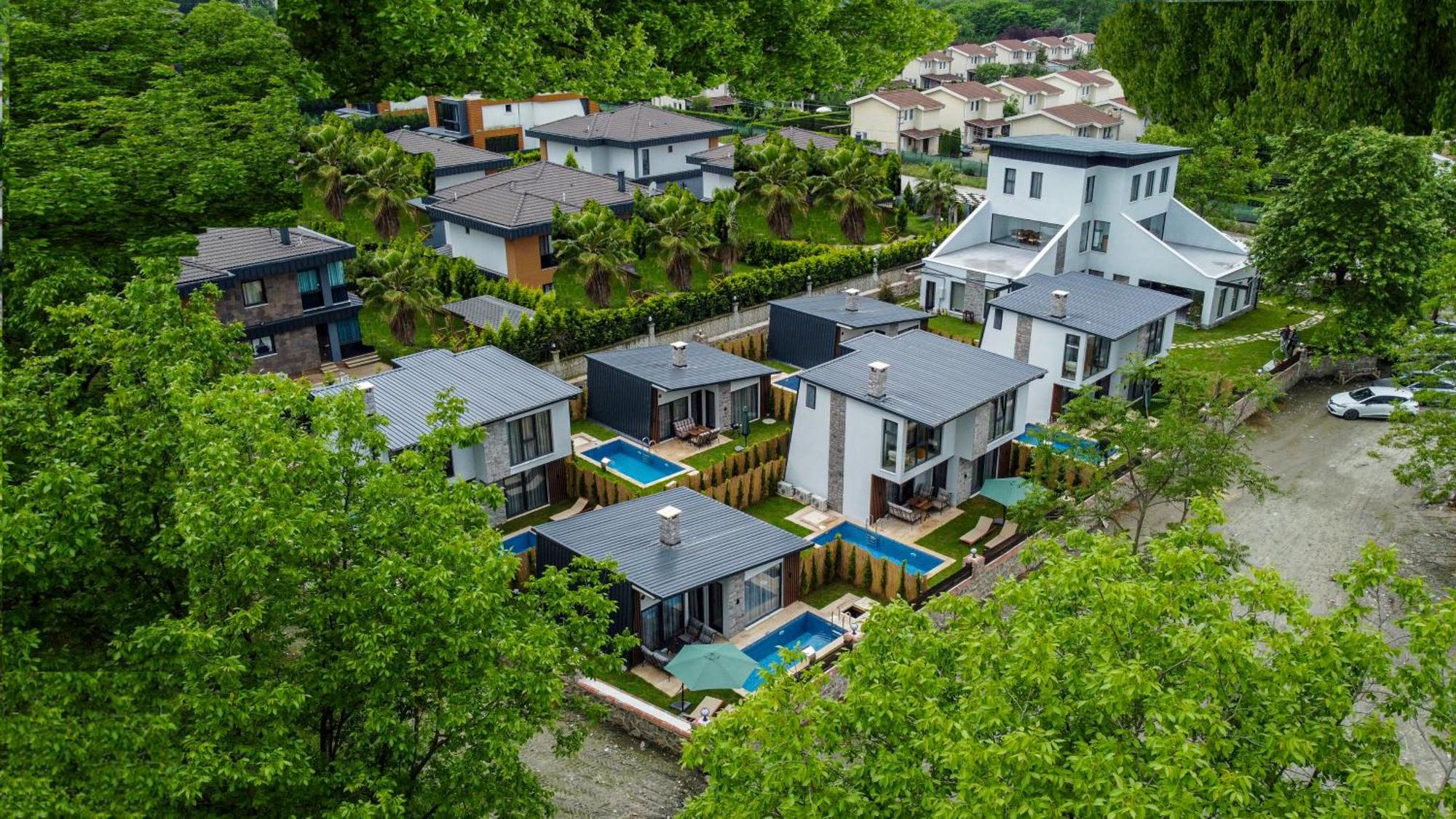 Vital Home Sapanca Isitmali Havuzlu Villa&Bungalov エクステリア 写真