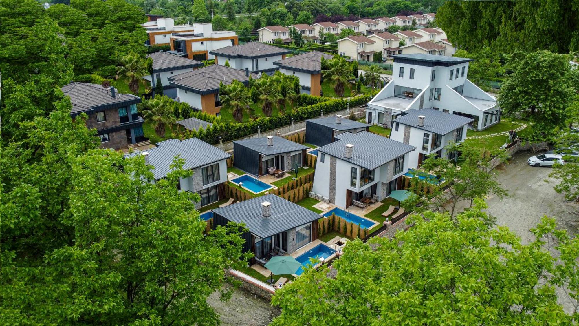 Vital Home Sapanca Isitmali Havuzlu Villa&Bungalov エクステリア 写真