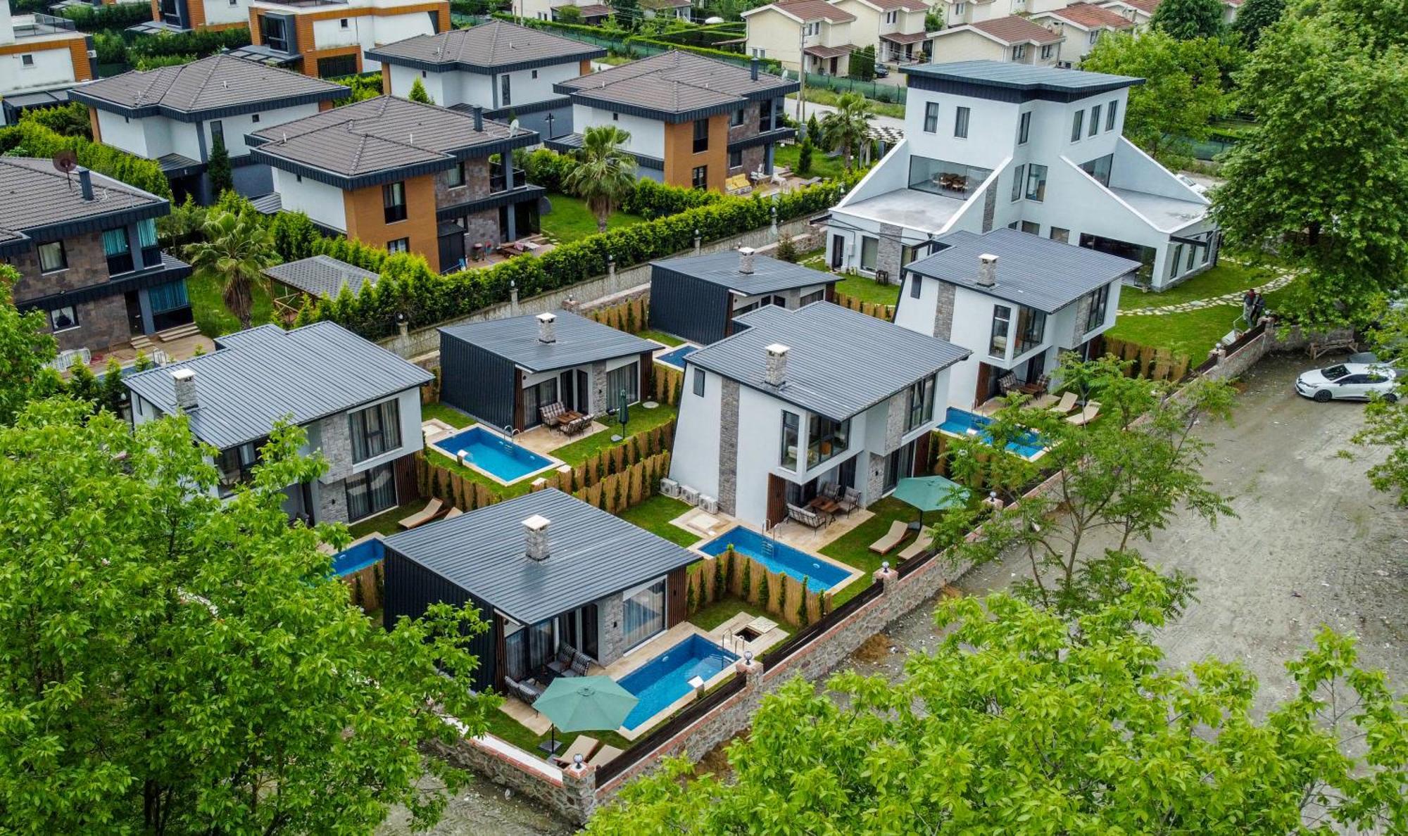 Vital Home Sapanca Isitmali Havuzlu Villa&Bungalov エクステリア 写真